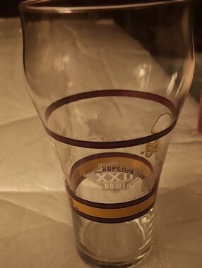 Coca Cola Super Bowl XXII Glass